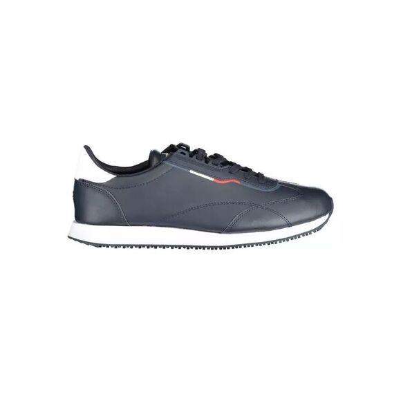 Tommy Hilfiger Blue Polyurethane Men Sneaker